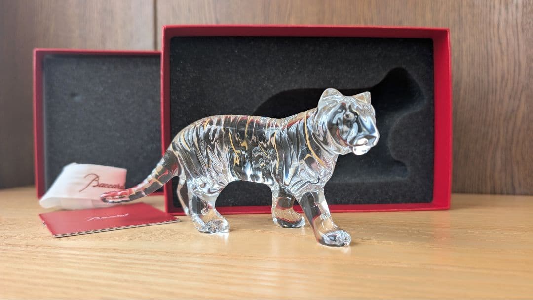 バカラ 虎 オブジェ