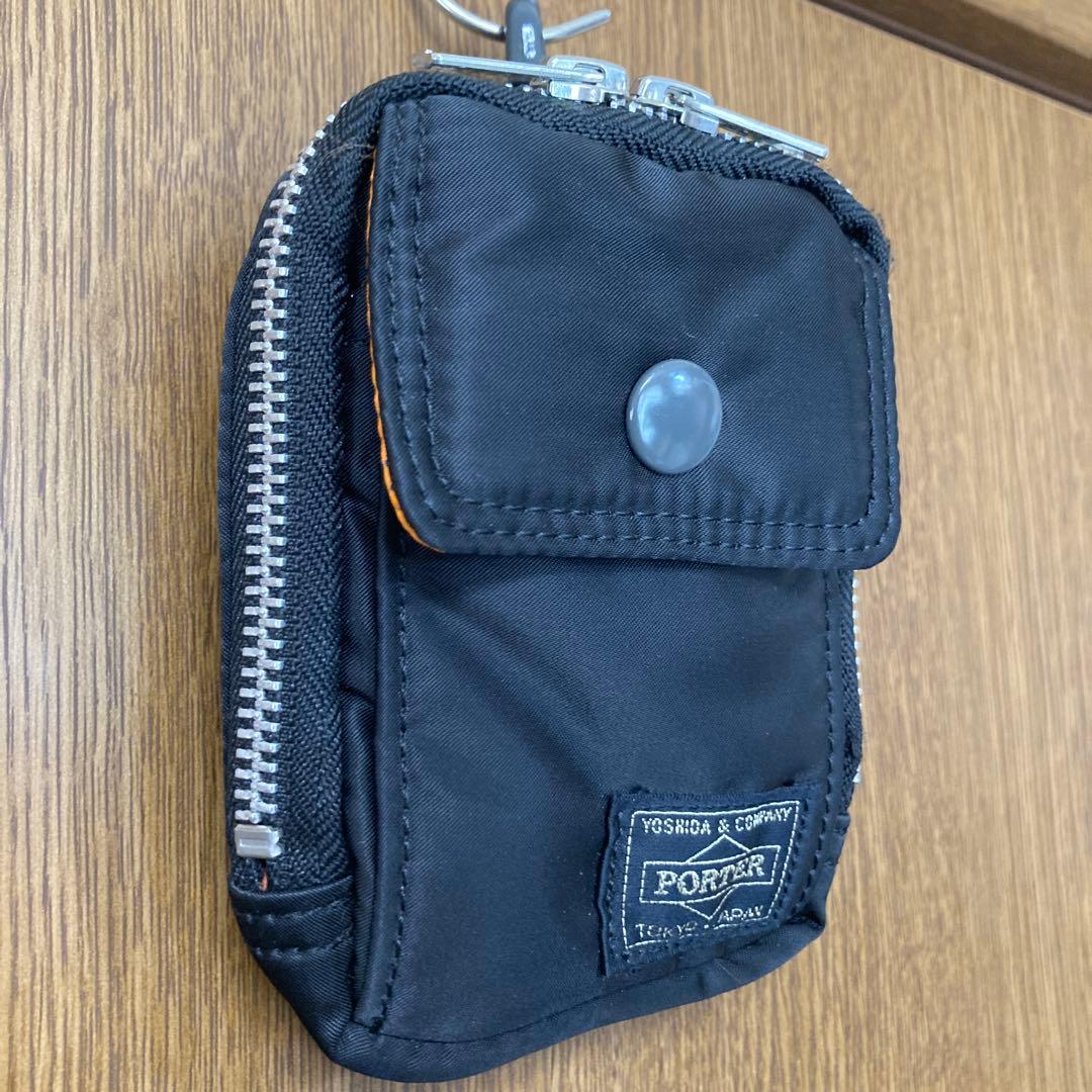 美品】PORTER タンカー フラグメントケース ミニポーチ ポーター