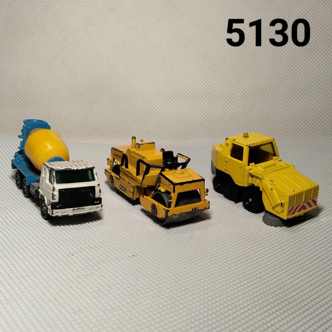 ★商談中★　5130 トミカ働く自動車 ３台３種セット ルース品