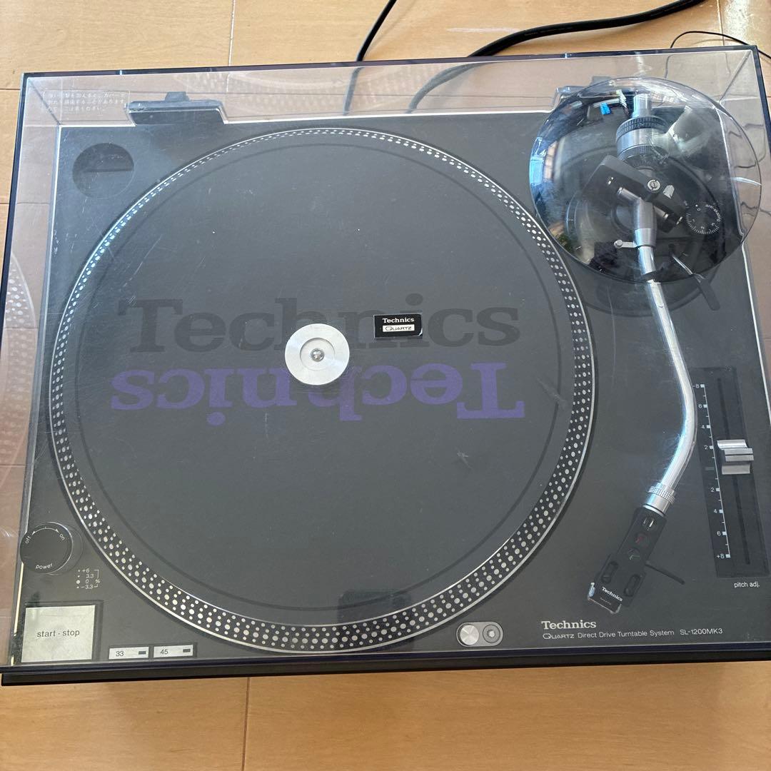 Technics SL1200 MK3 BLACK テクニクス ターンテーブル Technics（テクニクス） Technics SL-1200MK3 Direct Drive Turntable