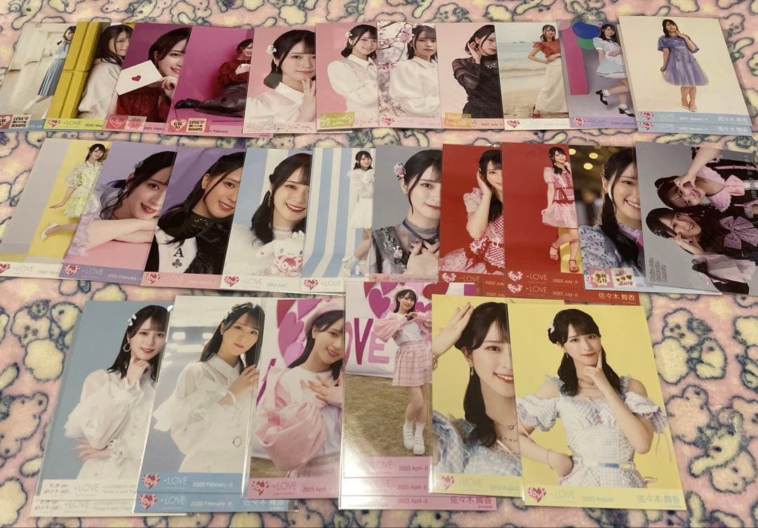 =LOVE イコラブ 佐々木舞香 137枚 まとめ売り