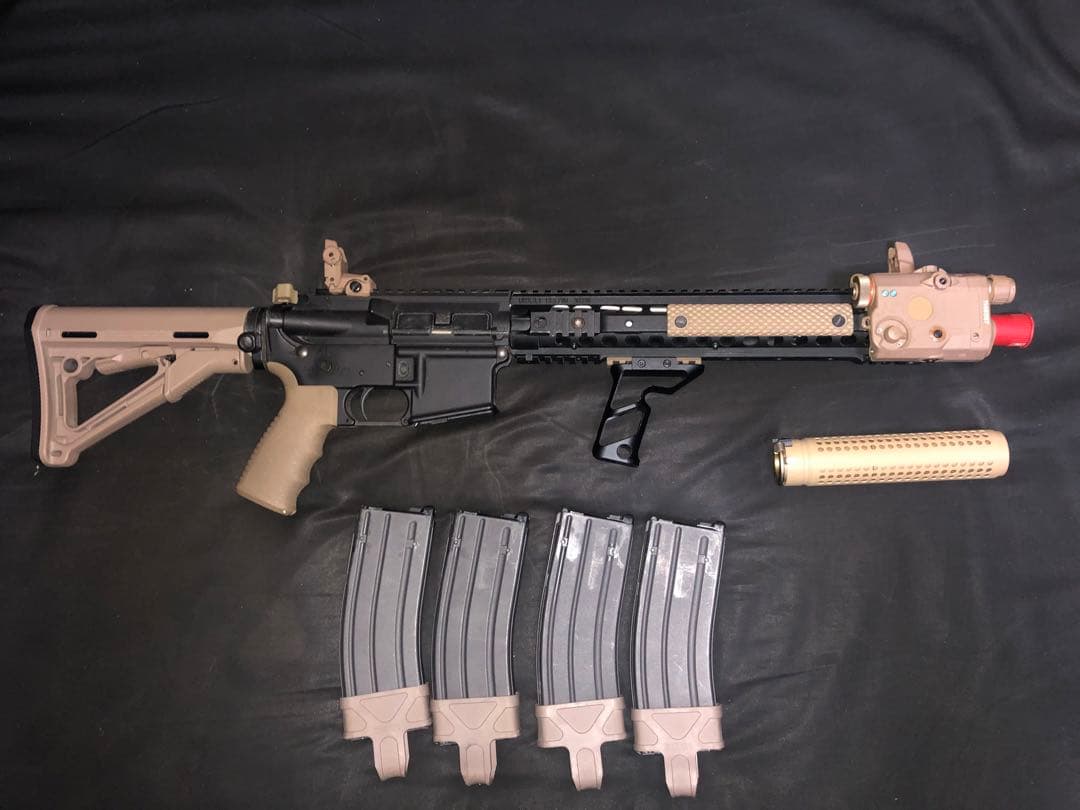 【引退品】東京マルイ m4a1 mws ガスブロ カスタム【動作確認済み】