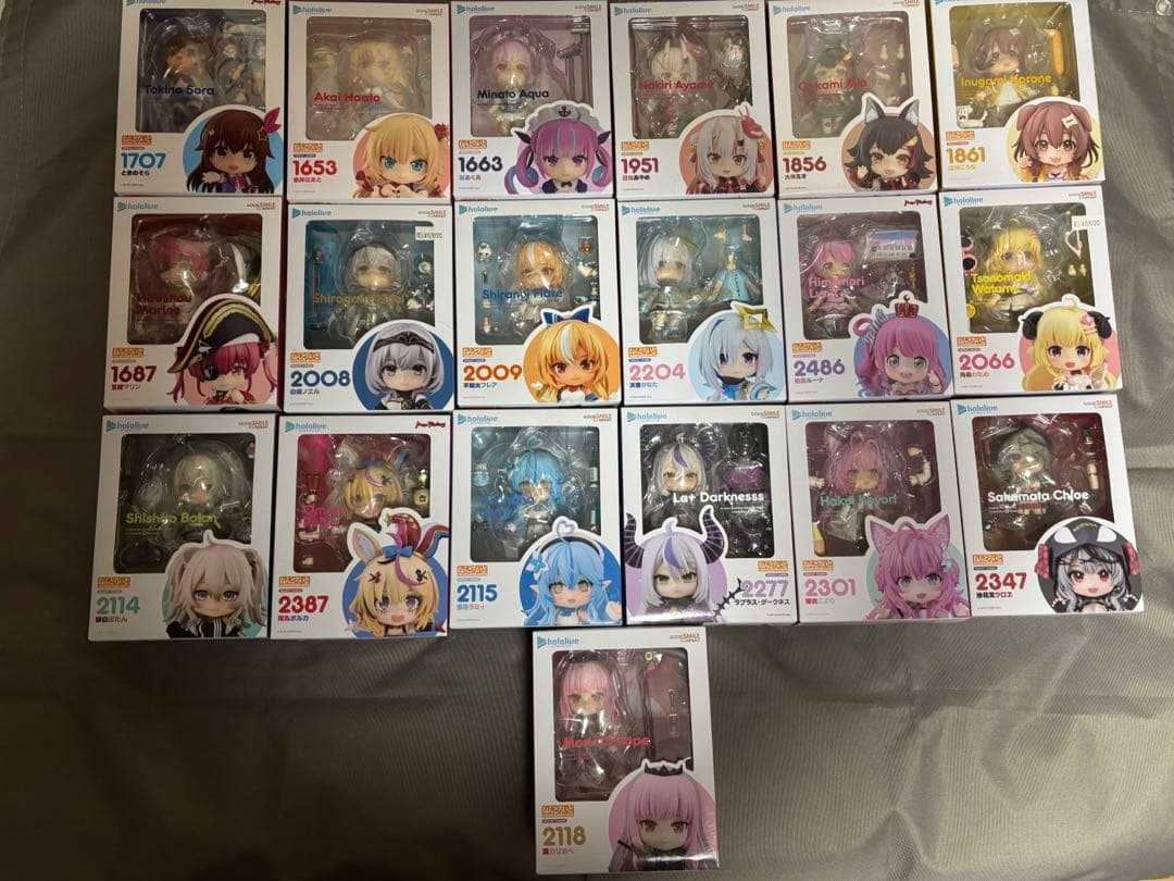 ホロライブ　ねんどろいど　19個セット