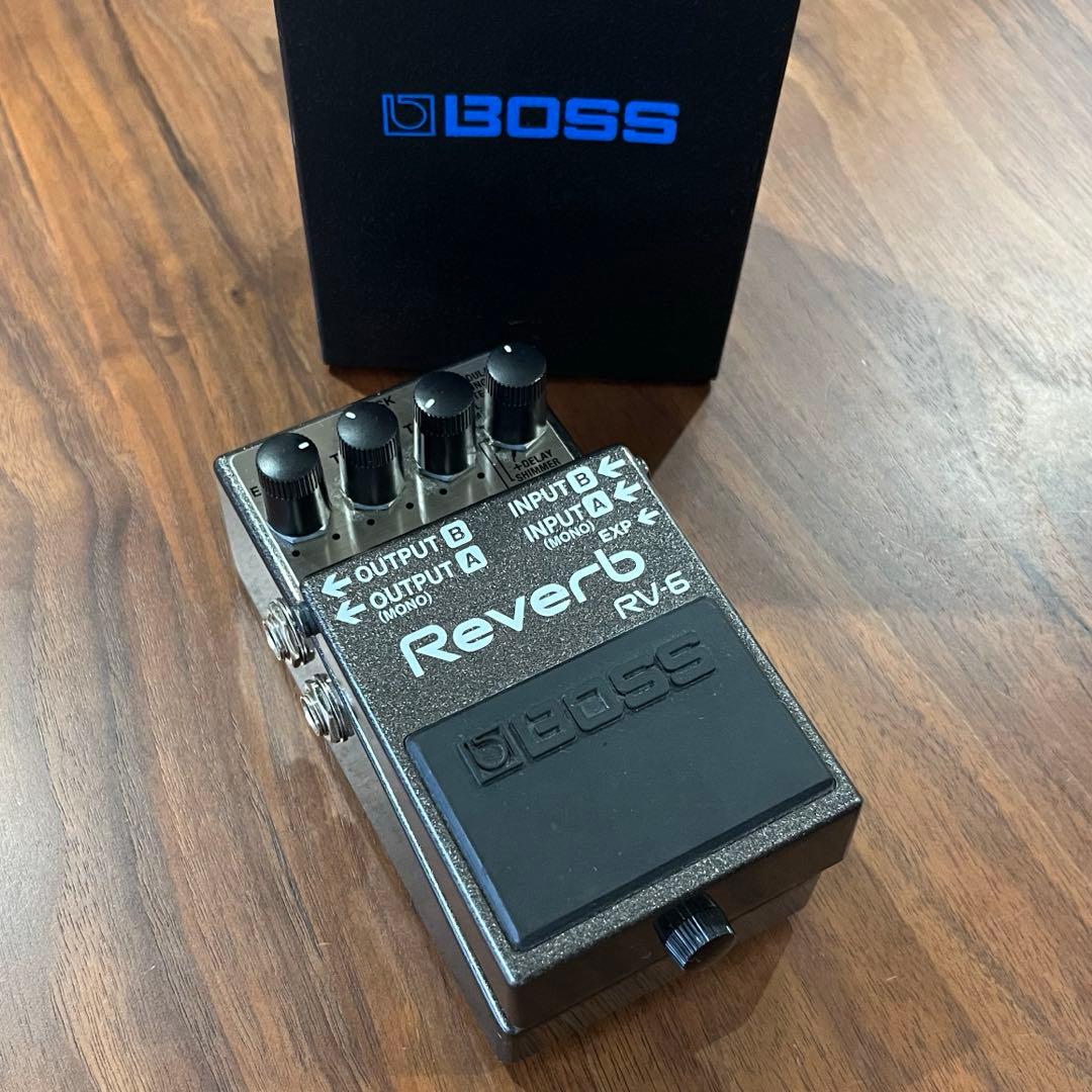 BOSS RV-6 リバーブ ほぼ美品 箱付き BOSS RV6 Reverb リバーブ ボス 【 洛北阪急スクエア店 】 | 島村楽器