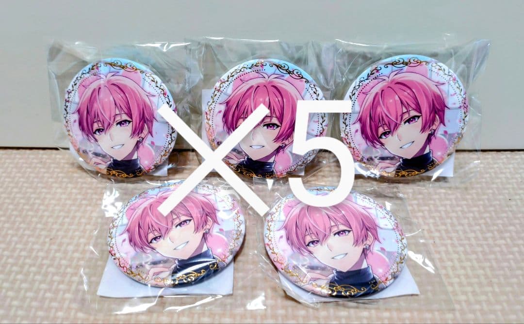 いれいす ないこ 活動5周年記念 マット缶バッジ 5個セット - メルカリ