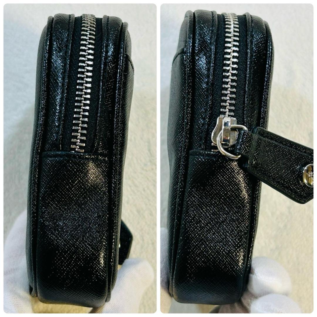 ヴィヴィアンウエストウッド ディアマンテ オーブ リップポーチ レザー