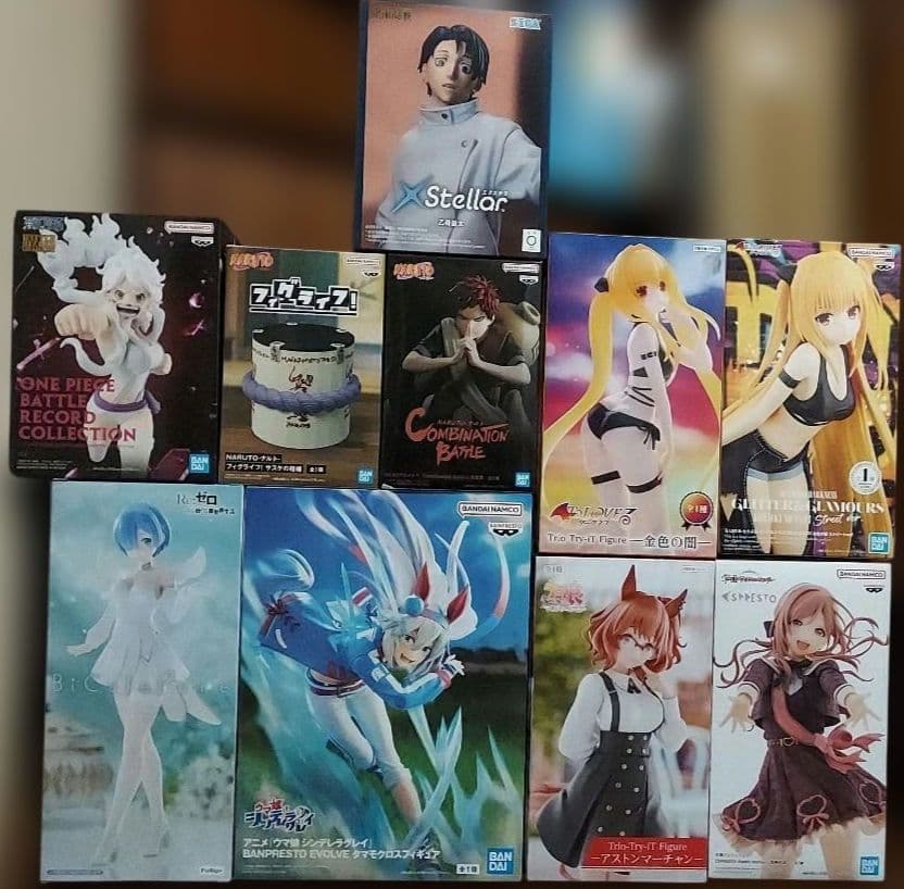 最新含むプライズフィギュア10個まとめ売り！