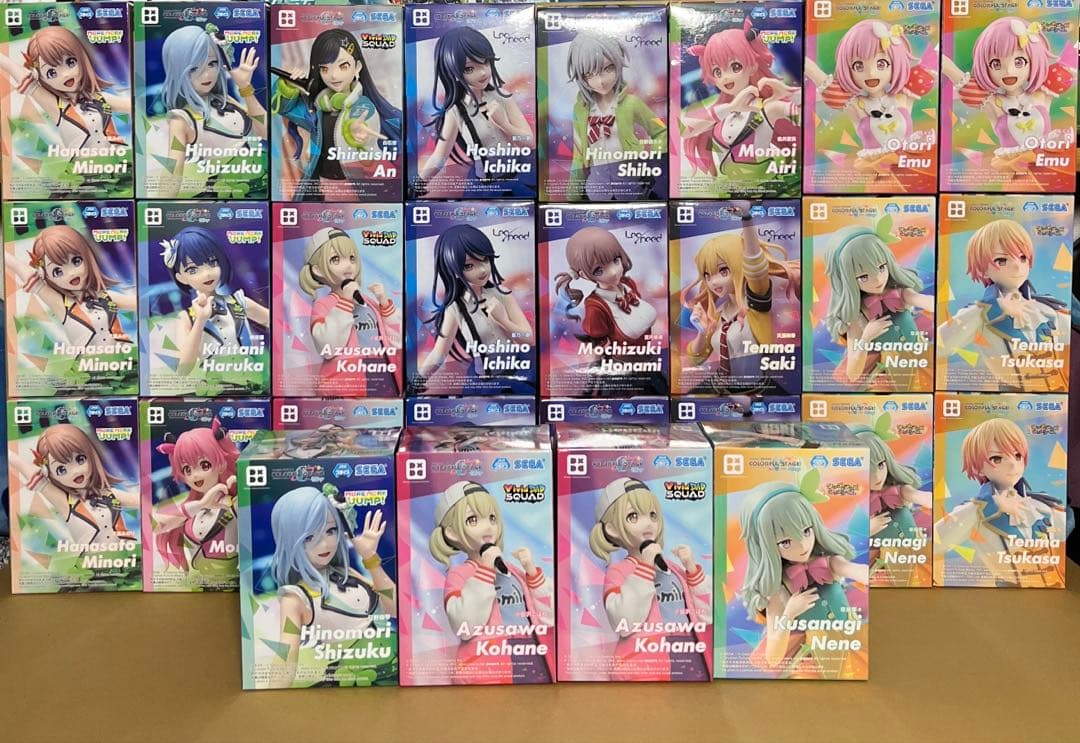 プロジェクトセカイ プライズ フィギュア カラフルステージ！ 初音ミク ×28個