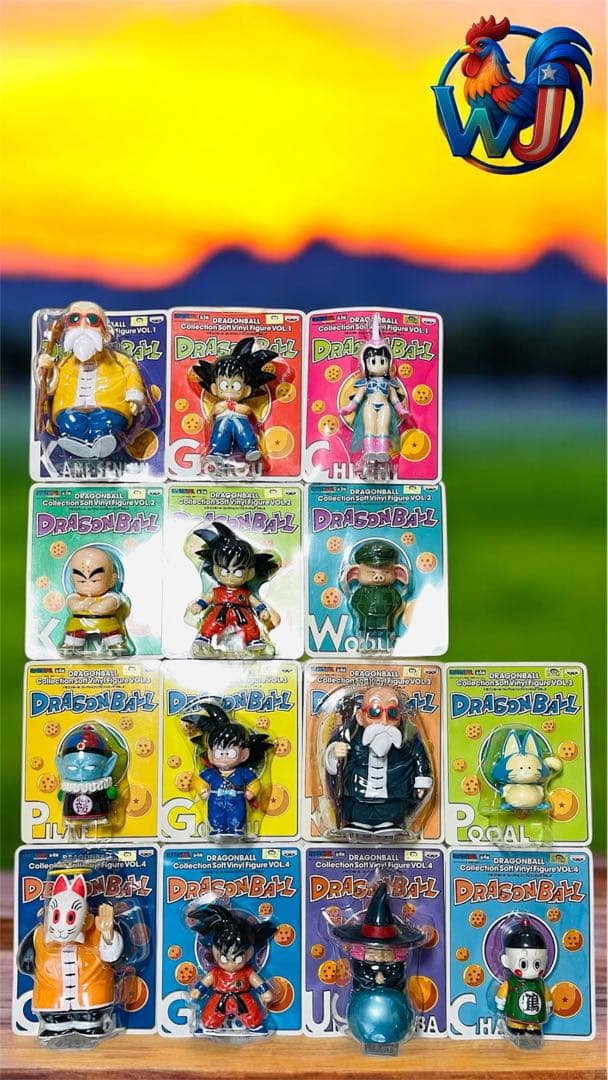 ドラゴンボール 全14種 コレクションソフビフィギュア VOL.1234