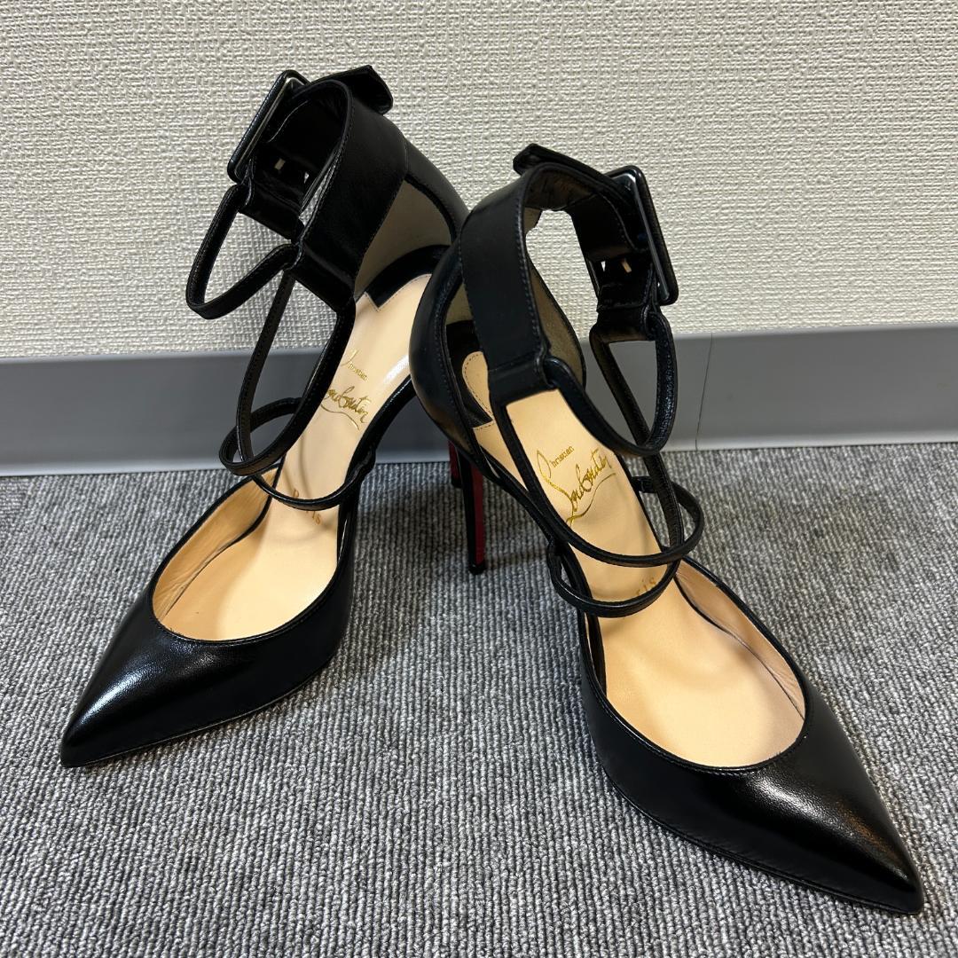 Christian Louboutin クリスチャンルブタン　ブラックハイヒール Miss Z - 60 mm パンプス - パテントレザー - ブラック - ウィメンズ