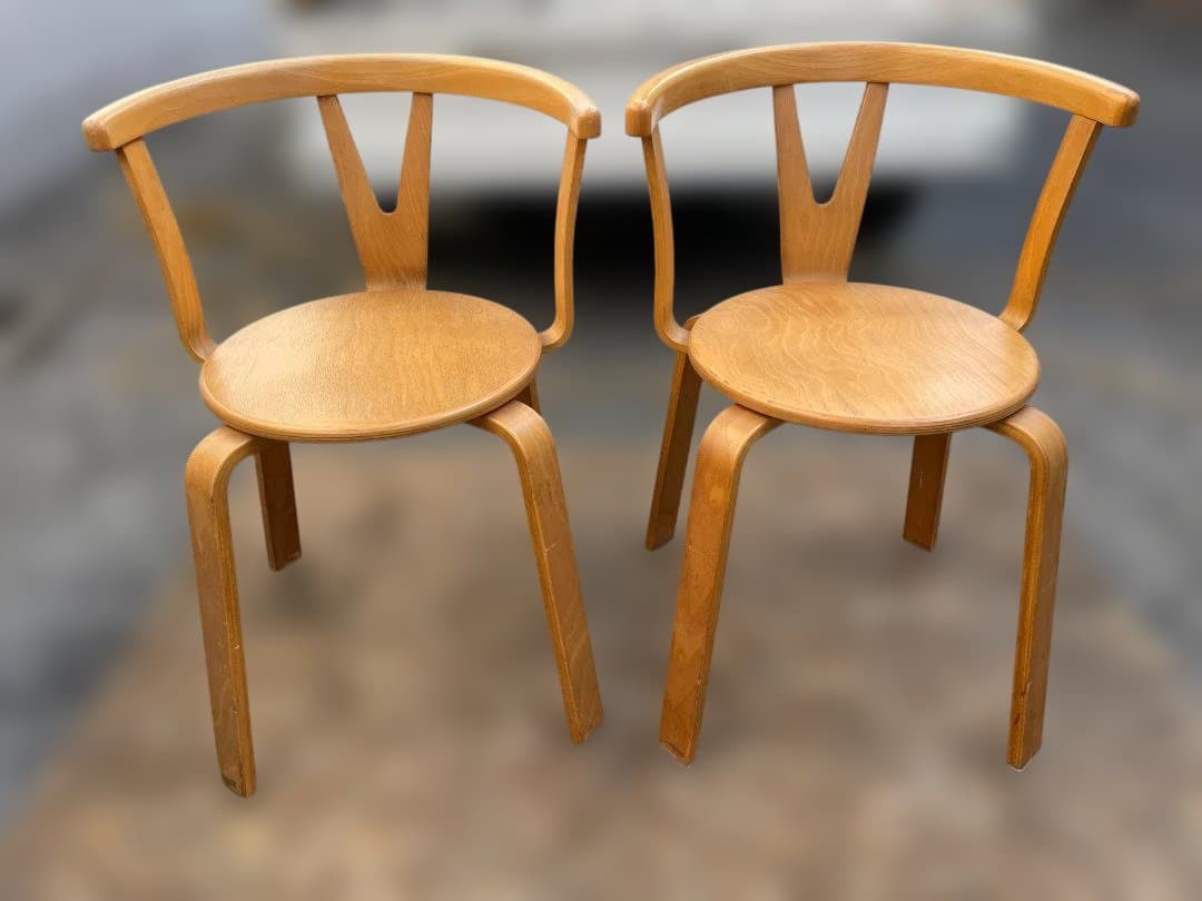 ★ コイズミ プライウッド チェア 曲木 椅子 ダイニング