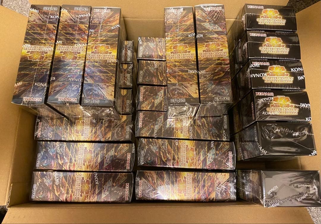 遊戯王OCG クオーターセンチュリーアートコレクション シュリンク付き23BOX