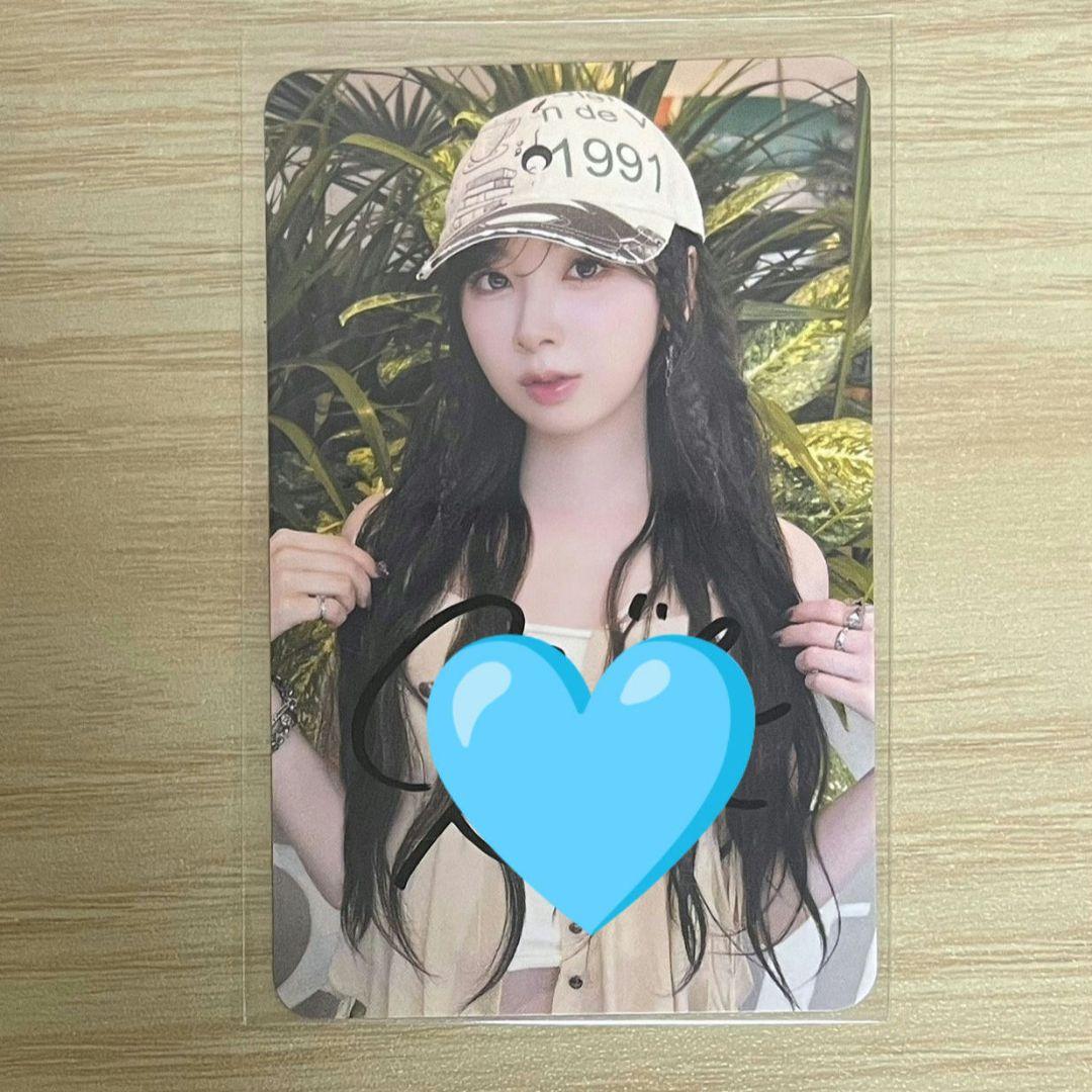 NiziU ミイヒ 直筆サイン入り フォトカード C賞 トレカ NiziU - NiziU 直筆サインクリアカード ミイヒの通販 by miru's shop