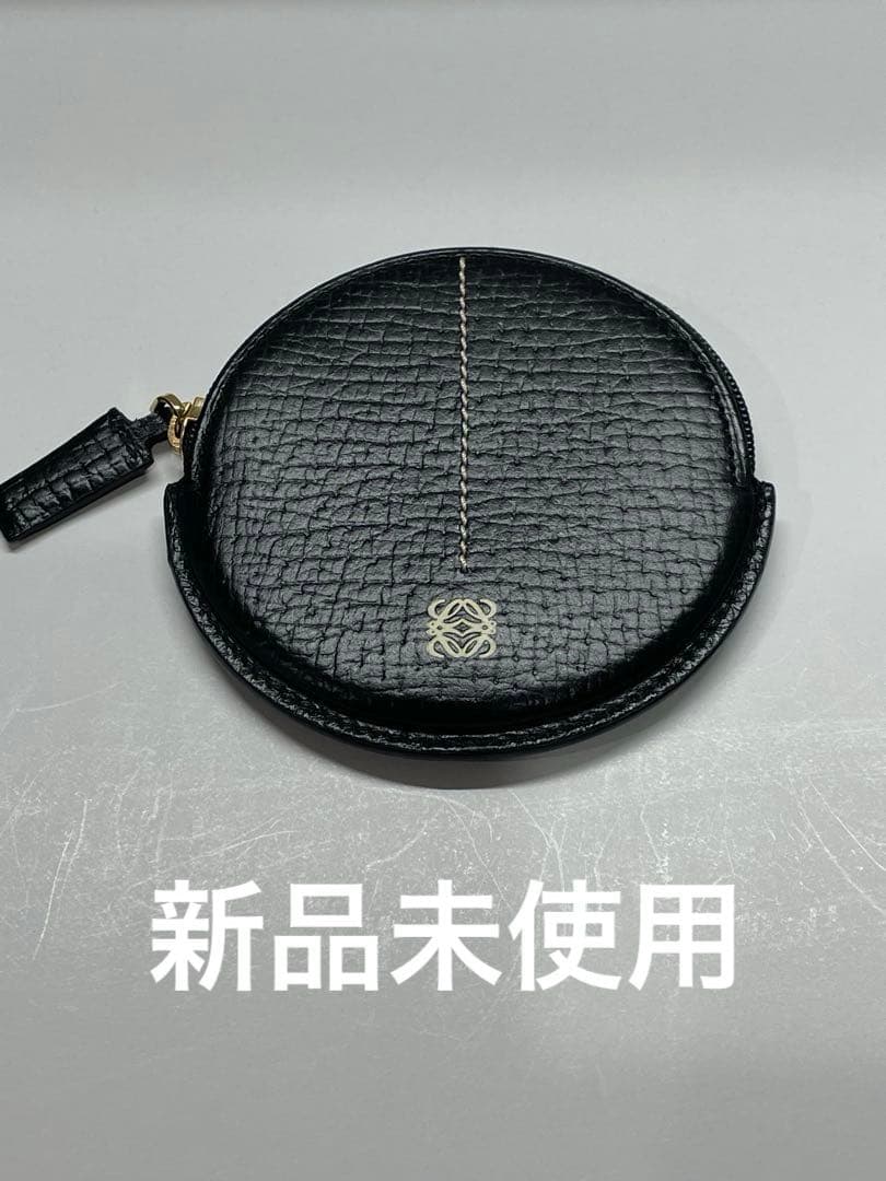LOEWE ブラック レザー ケース