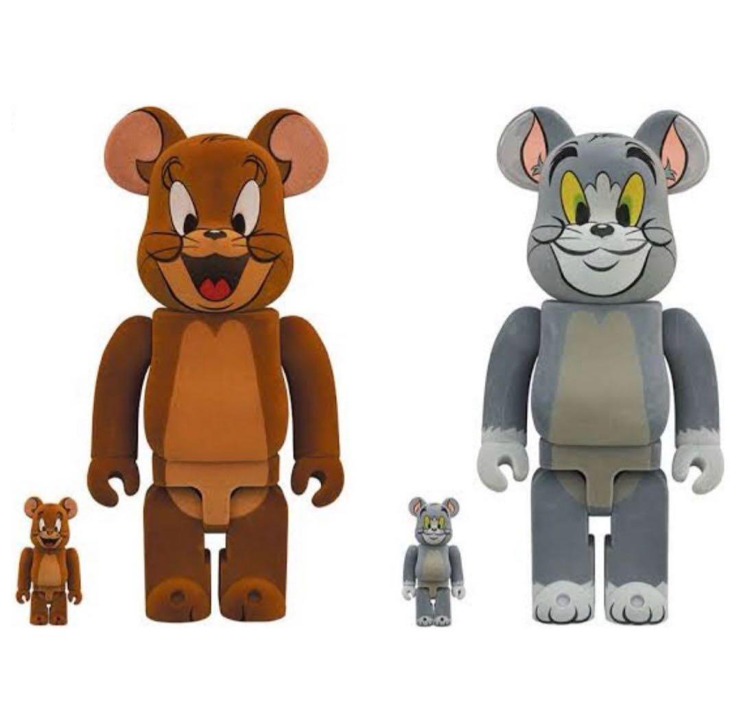 BE@RBRICK TOM & JERRY フロッキー Ver 100％&400