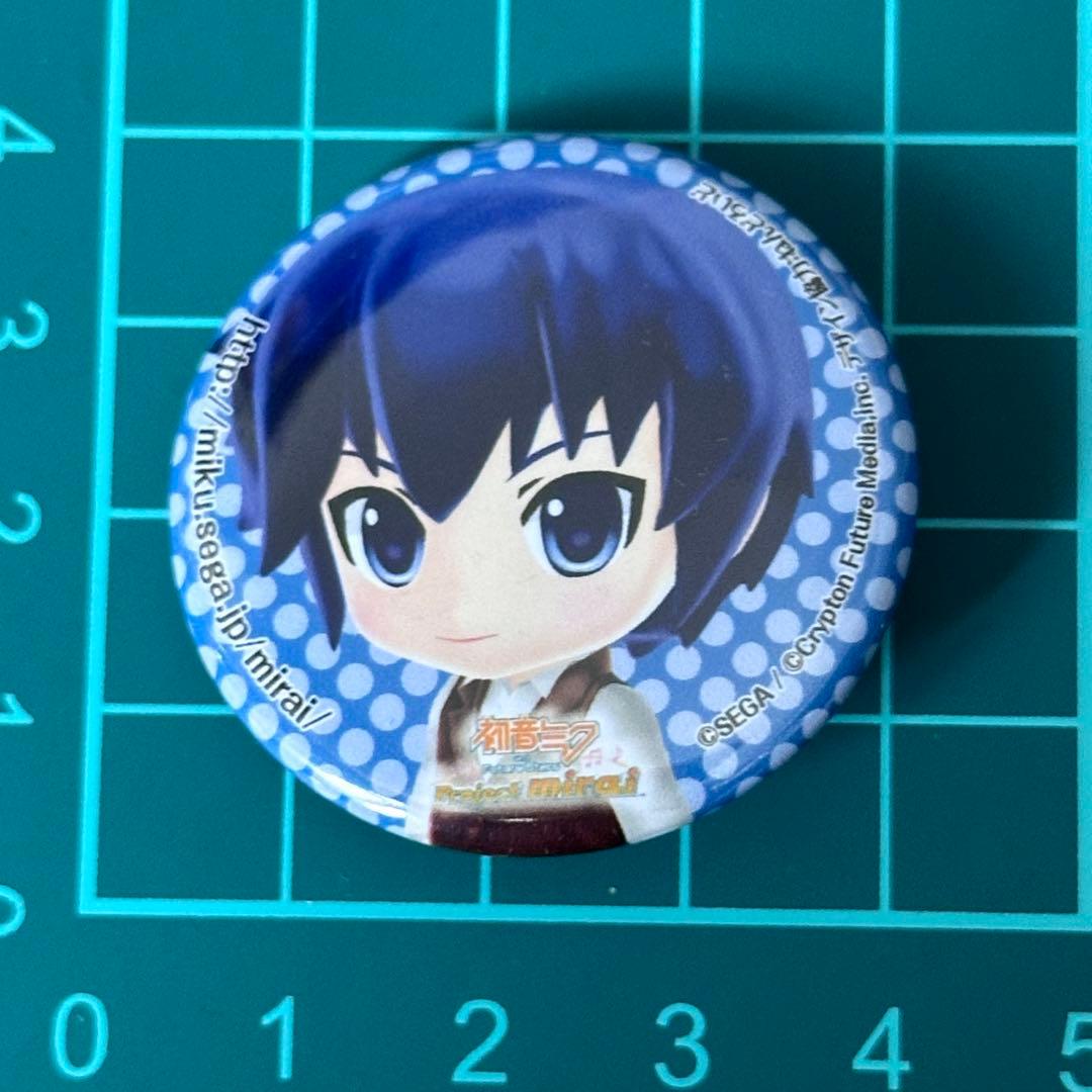 ボーカロイド初音ミク projectmirai バッジ　KAITO ねんどろいど ねんどろいどぷち ボーカロイド #01 KAITO