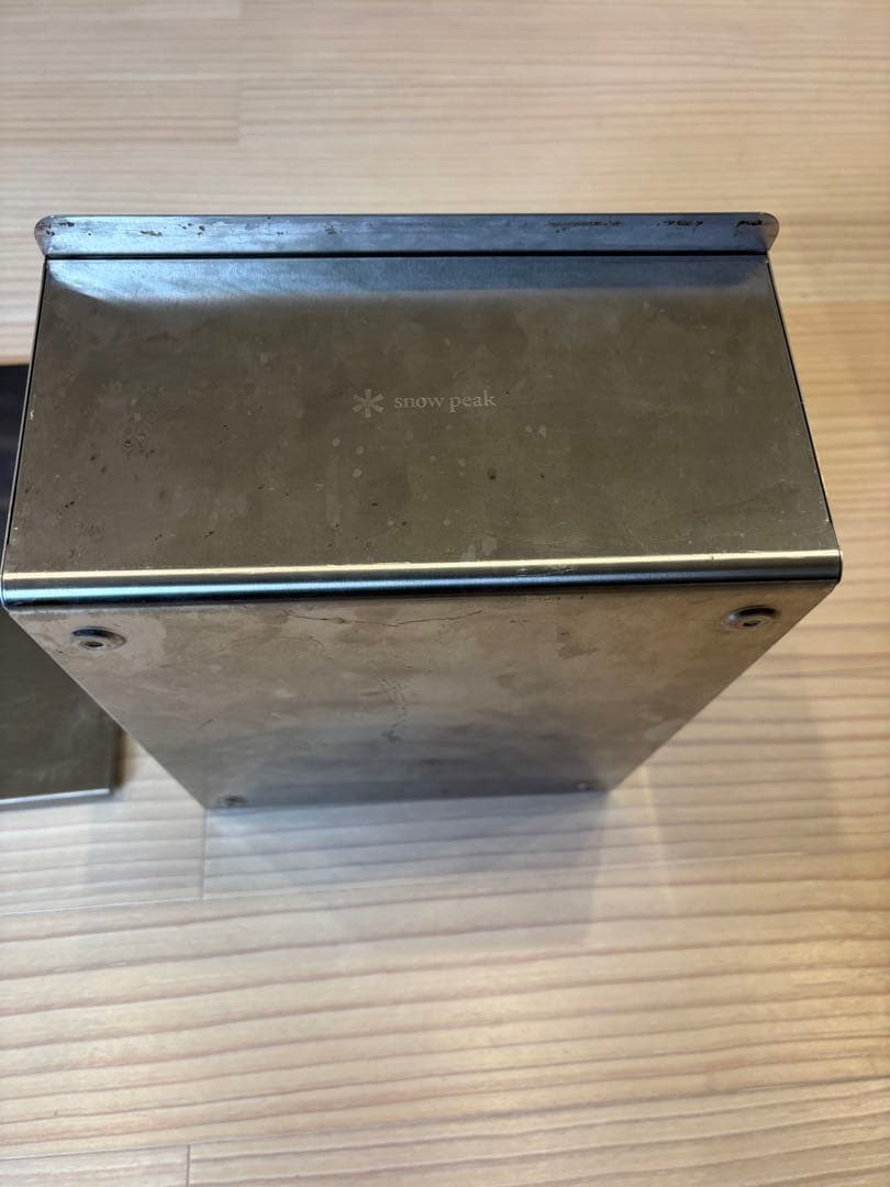 snow peak 廃盤品 ステンボックス 1ユニット - メルカリ