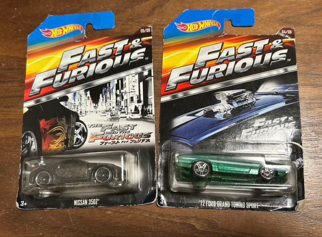 ホットウィール ファスト＆フュリオス 日産350Z フォードグラン・トリノ 2024 HW FAST & FURIOUS (ワイルド・スピード) 【1972 フォード グラン