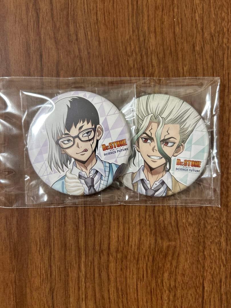 ドクターストーン DVD購入特典 缶バッジ（千空・ゲン）2個セット