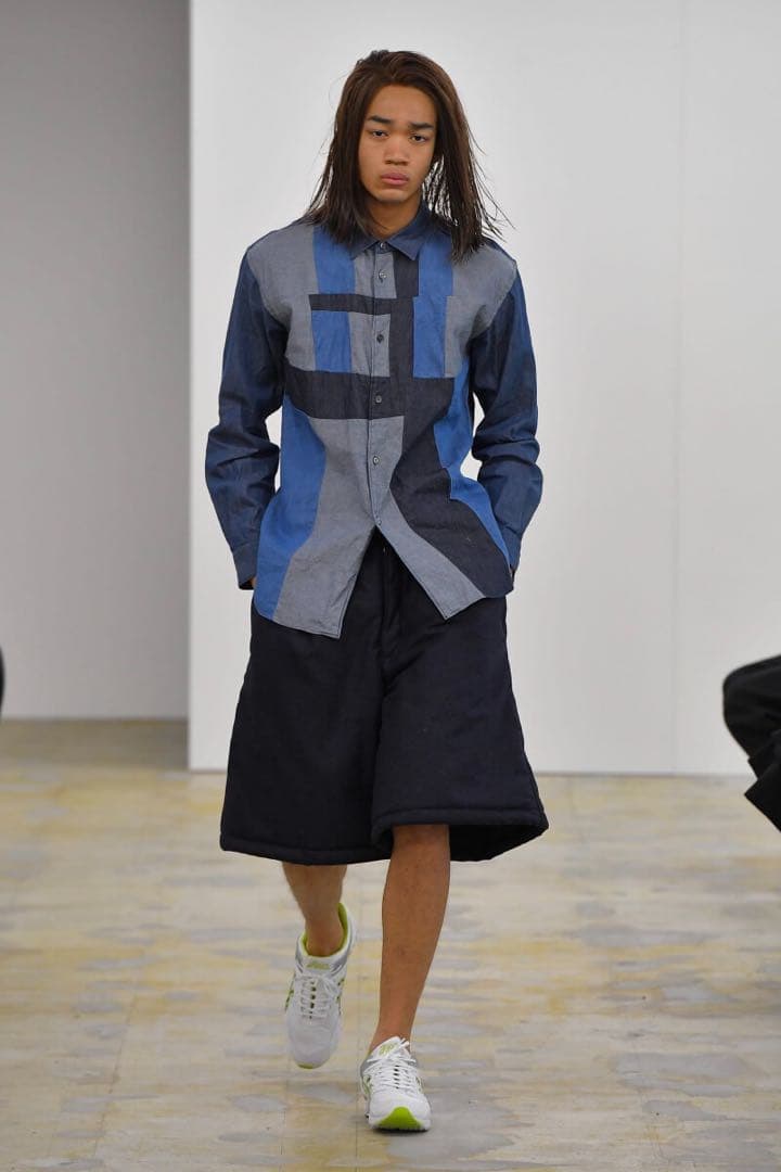 ゆ*ー様 COMME des GARCONS SHIRT 2021AW デニムシ COMME des GARCONS SHIRT コムデギャルソンシャツCOMME パッチワーク