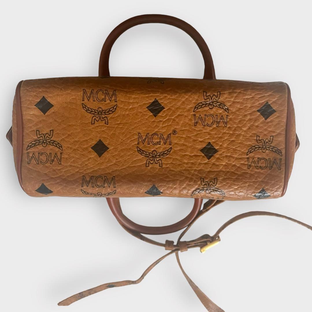 ほぼ新品 美品 MCM ボストン ショルダー