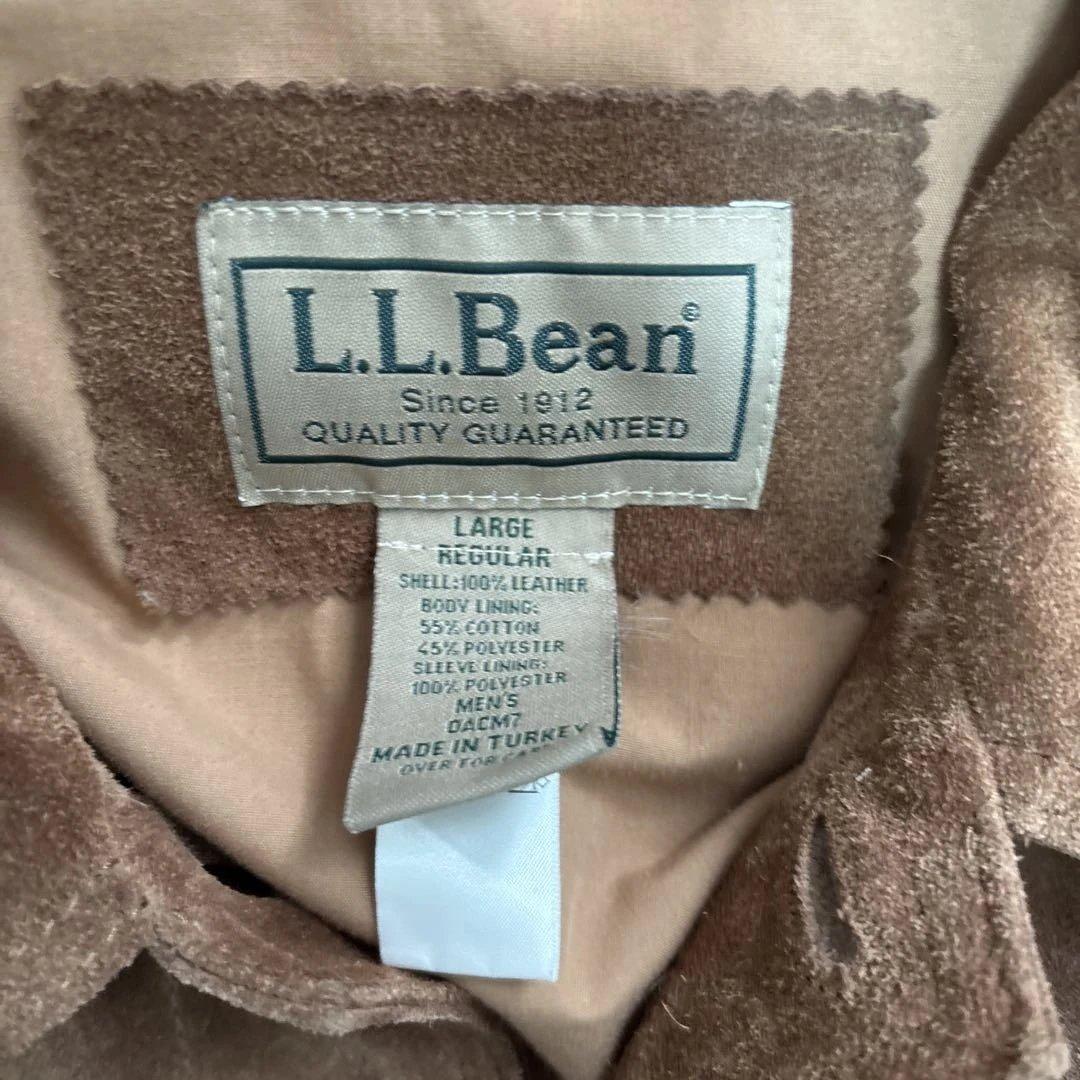 L.L.Bean スエードジャケット ブラウン L