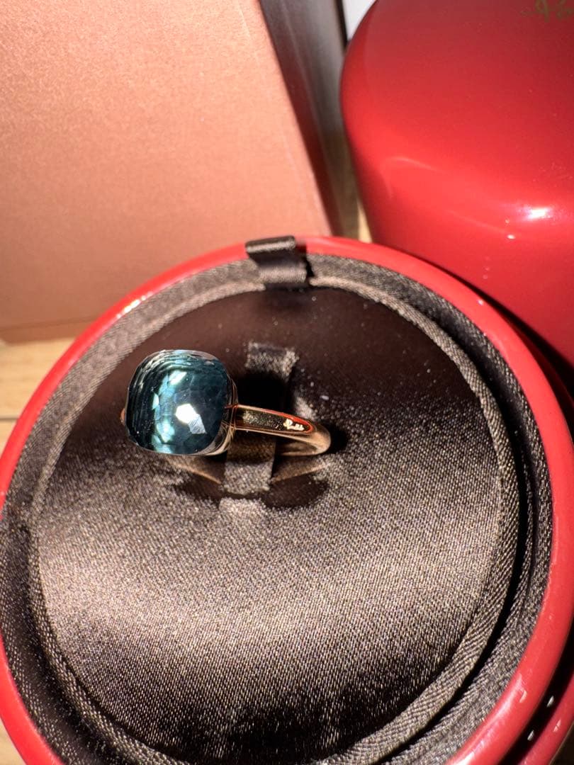 れいち☆ポメラート Nudoヌードプチ ロンドンブルートパーズリング 55