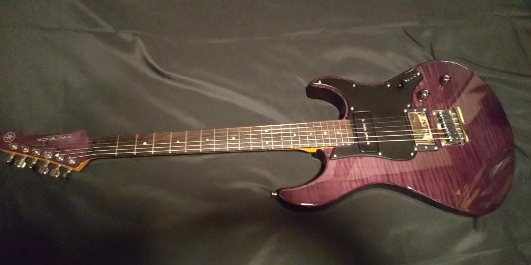 【ほぼ新品】　YAMAHA PACIFICA PAC 611 HFM TPP Yamaha PAC611HFM Pacifica Electric Guitar - Light Amber Burst