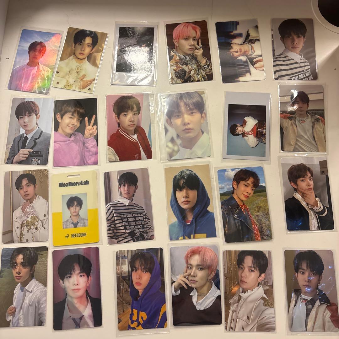 enhypen ヒスン トレカ 24枚セット - メルカリ