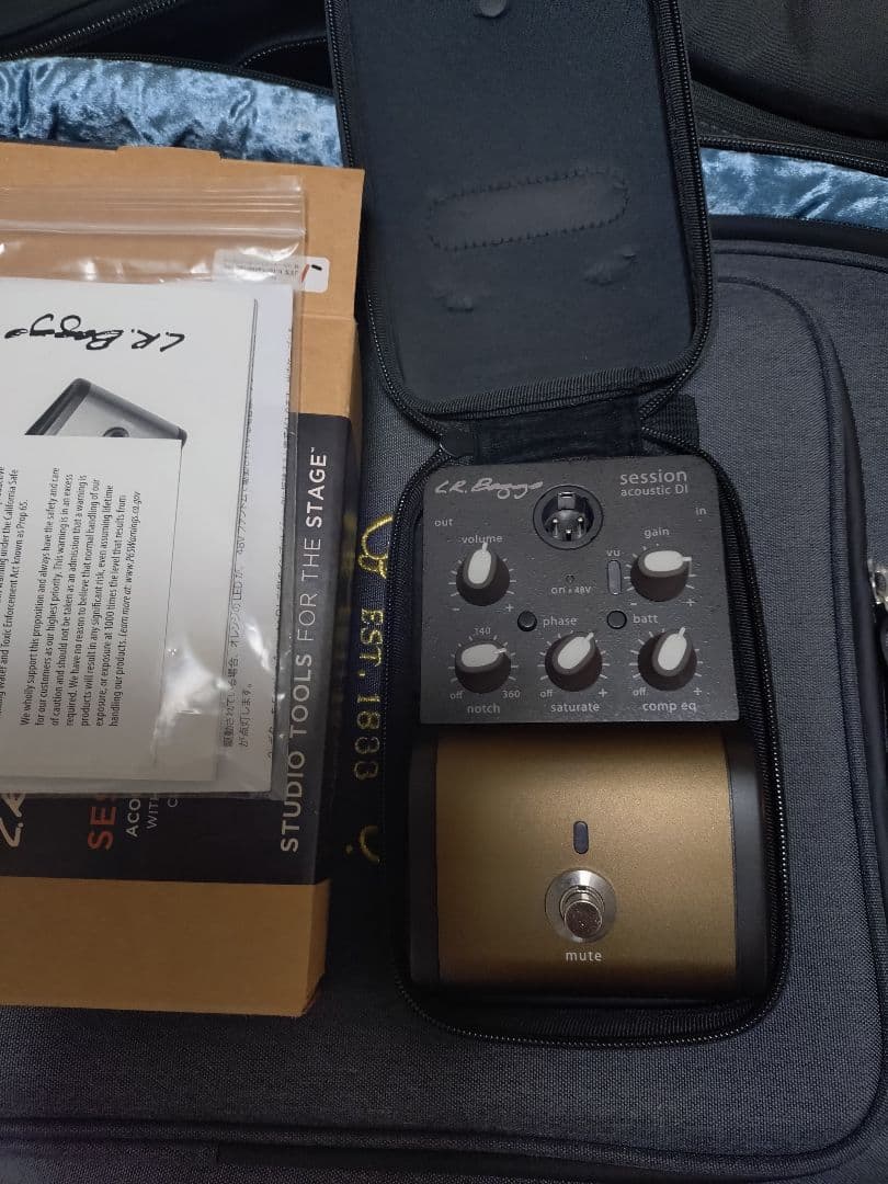 L.R.Baggs session　acoustic DI(美品)