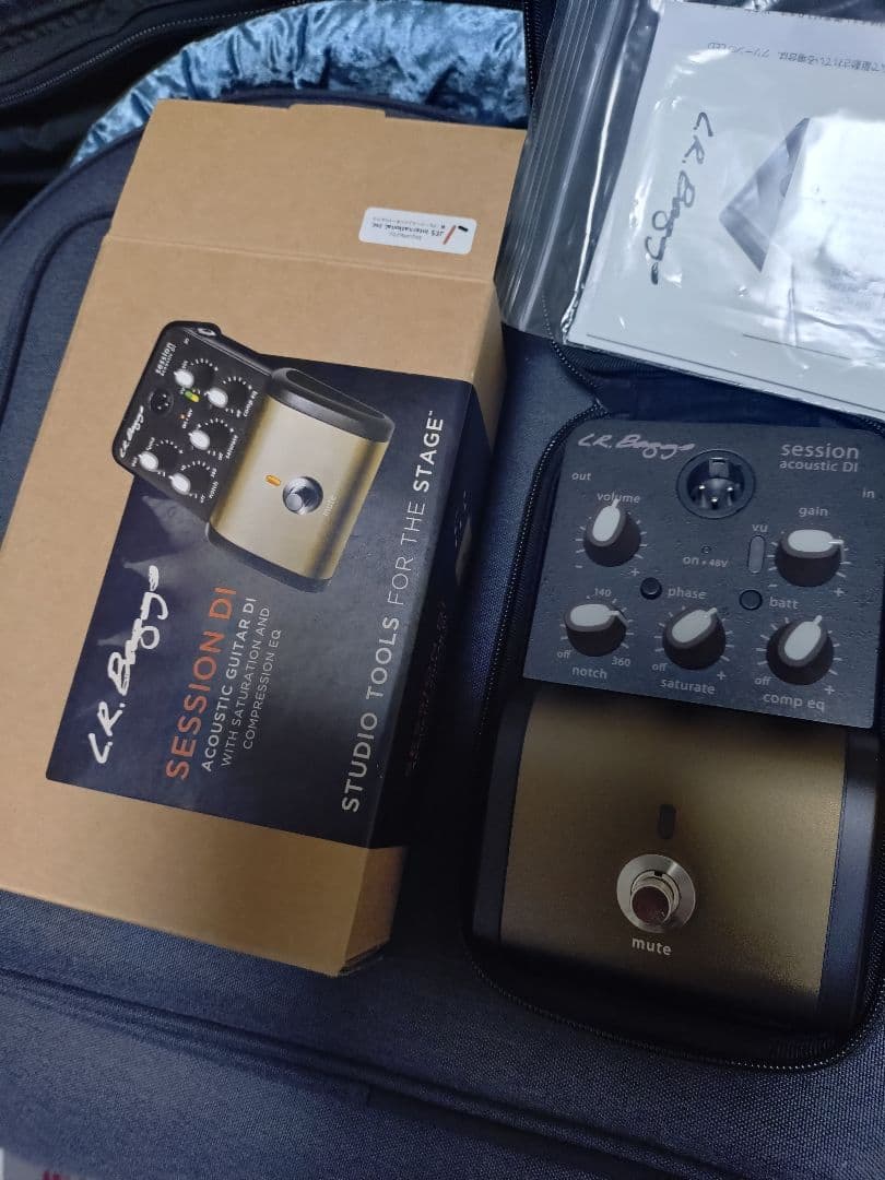 L.R.Baggs session　acoustic DI(美品)