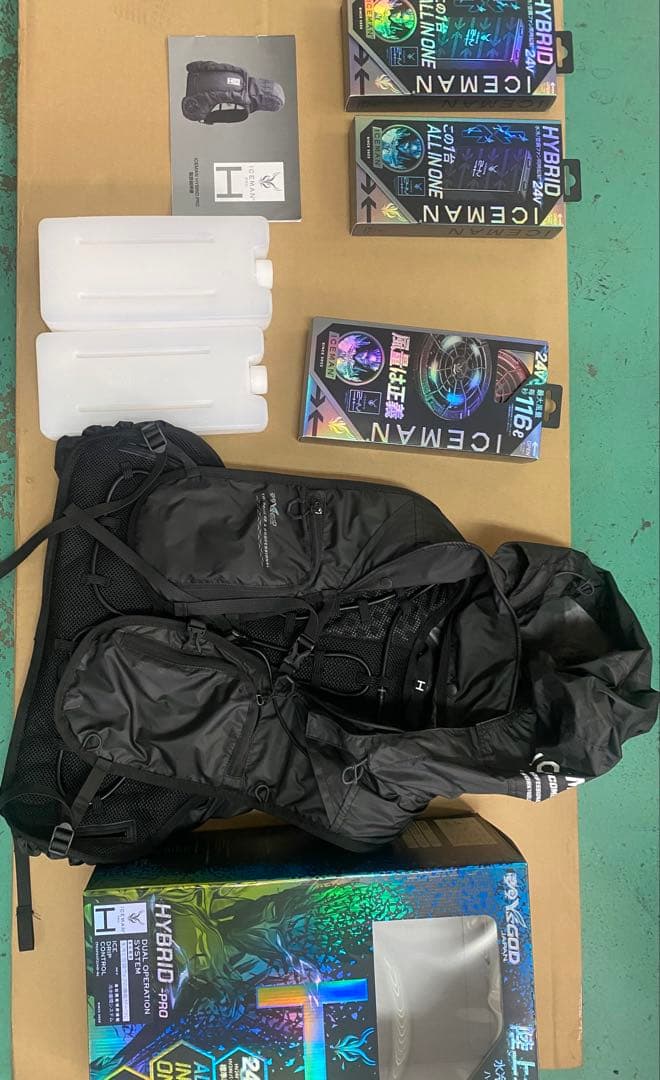 バッテリー2個　アイスマンハイブリッドプロセット