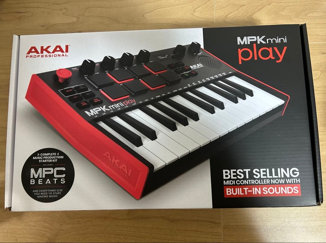 AKAI MPK mini play MIDIコントローラー＋専用保護収納ケース