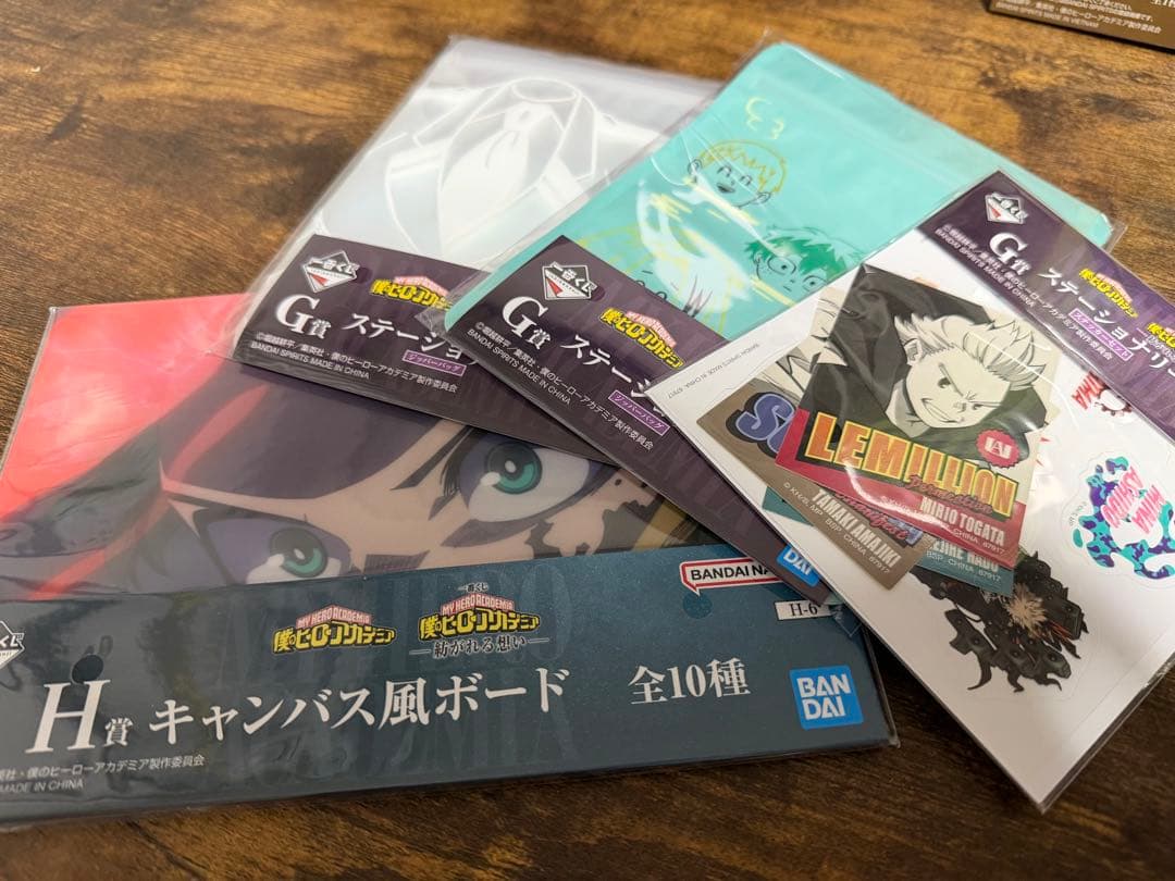 僕のヒーローアカデミア 一番くじ A賞 緑谷出久 F賞ホークスセット