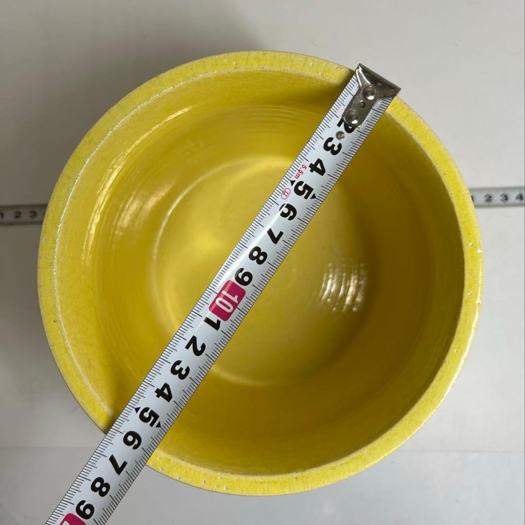 クリーニング済 田中一平（慶楽） 交趾 荒磯水指 共箱 高さ16㎝ 東K8