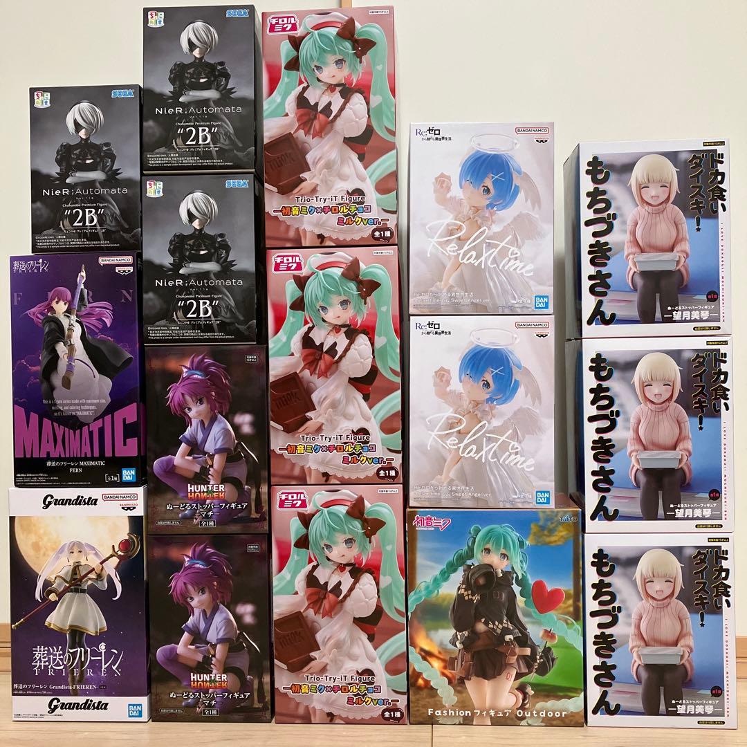 最新 美少女フィギュア　16点まとめ売り　フリーレン　初音ミク　リゼロ　NieR