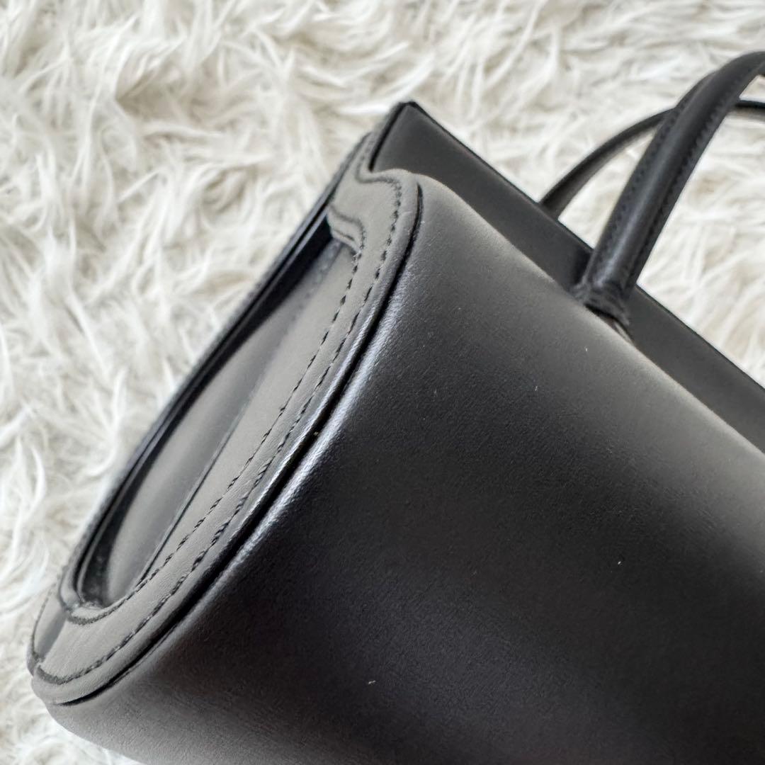 ロエベ】フォーマル ハンドバッグ 黒 シープスキン 冠婚葬祭 保存袋