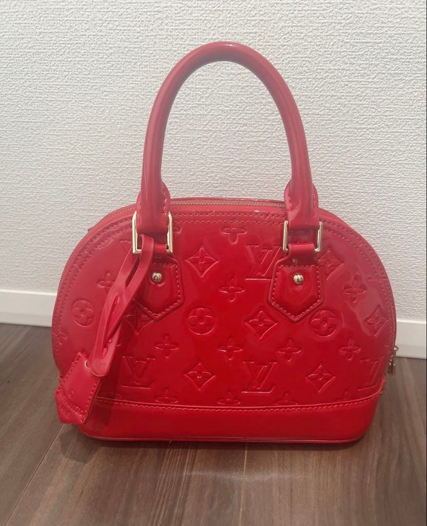 Louis Vuitton レッド ハンドバッグ