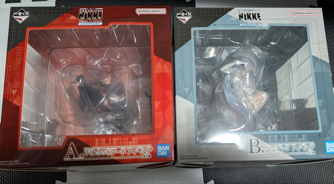 勝利の女神NIKKE 1番くじ A賞 B賞 ラピレッドフードシンデレラおまけ