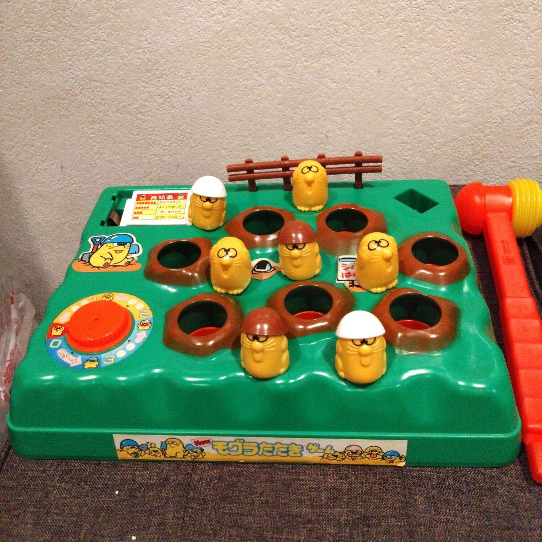 昭和レトロ バンダイNEWモグラたたきゲーム レアなヘルメットモグラ