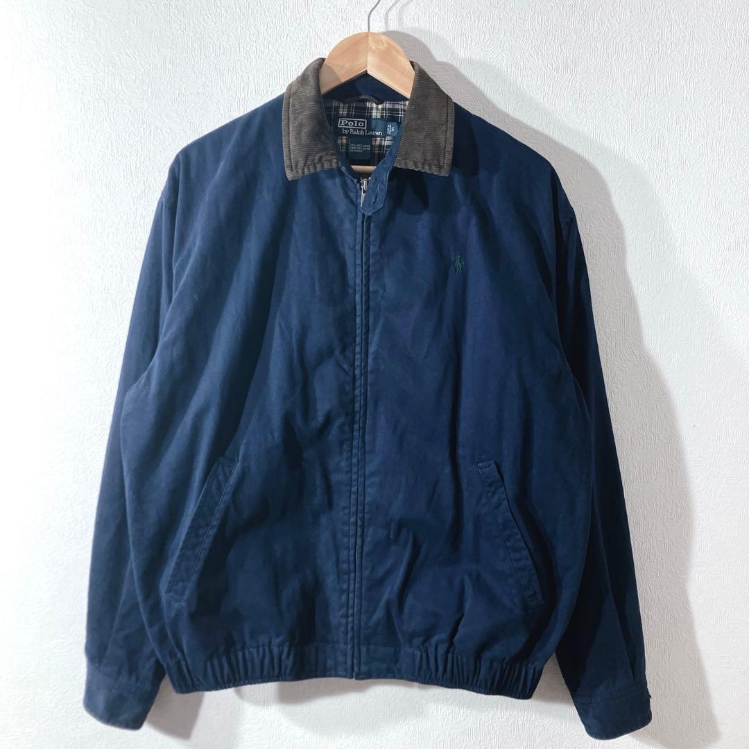 90s POLORALPHLAURENスウィングトップジャケット メンズS 古着