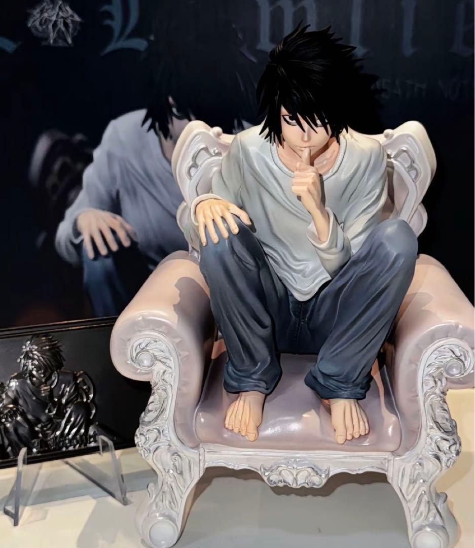 デスノート エル・ローライト L ガレージキット ガレキ スタチュー③