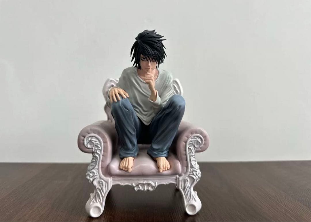 デスノート エル・ローライト L ガレージキット ガレキ スタチュー③