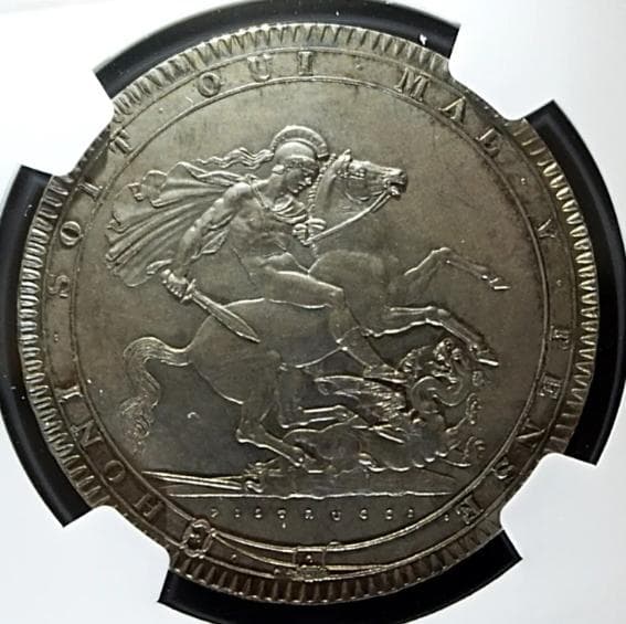 ジョージ3世：クラウン大型銀貨』 1818年 MS62 高鑑定！ - メルカリ