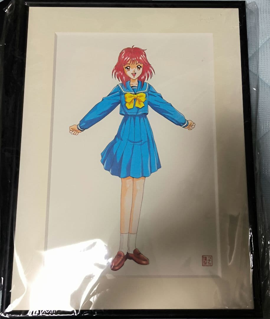 ときめきメモリアル　リトグラフ　朝比奈夕子　77/100