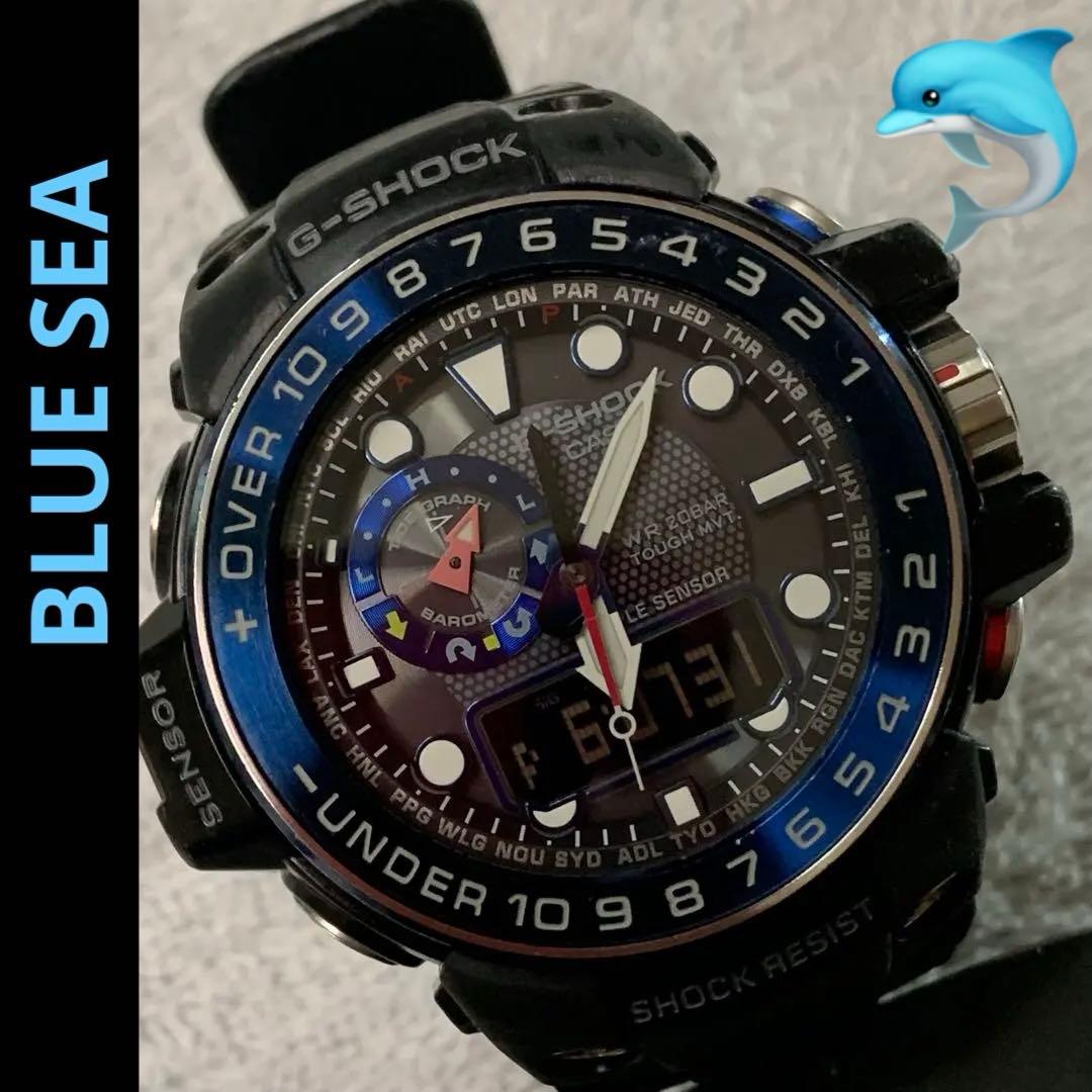 時計 CASIO G-Shock GULFMASTER GWN-1000B BLUE