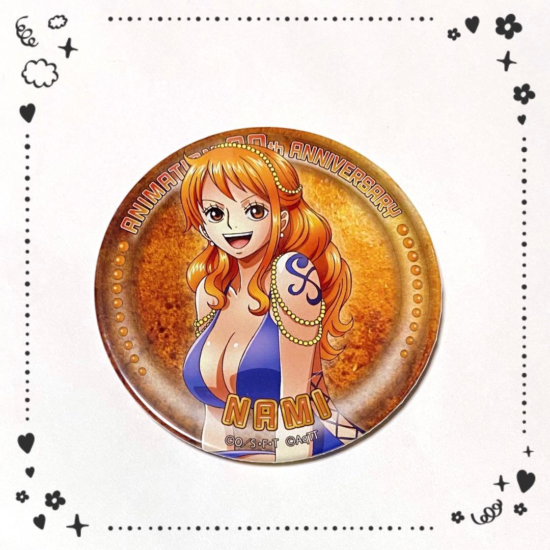 ONE PIECE アニメ20周年 CRUISE HISTORY 缶バッジ ナミ - メルカリ