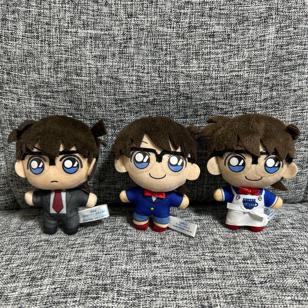 名探偵コナン コナン キーチェーンマスコット 3種 - メルカリ