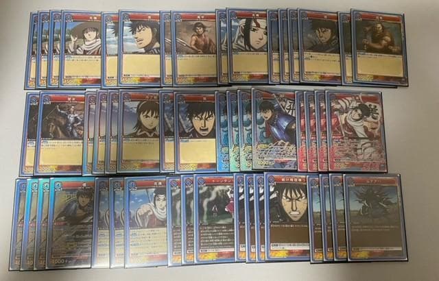 ユニオンアリーナ　キングダム　飛信隊　デッキ　パーツ