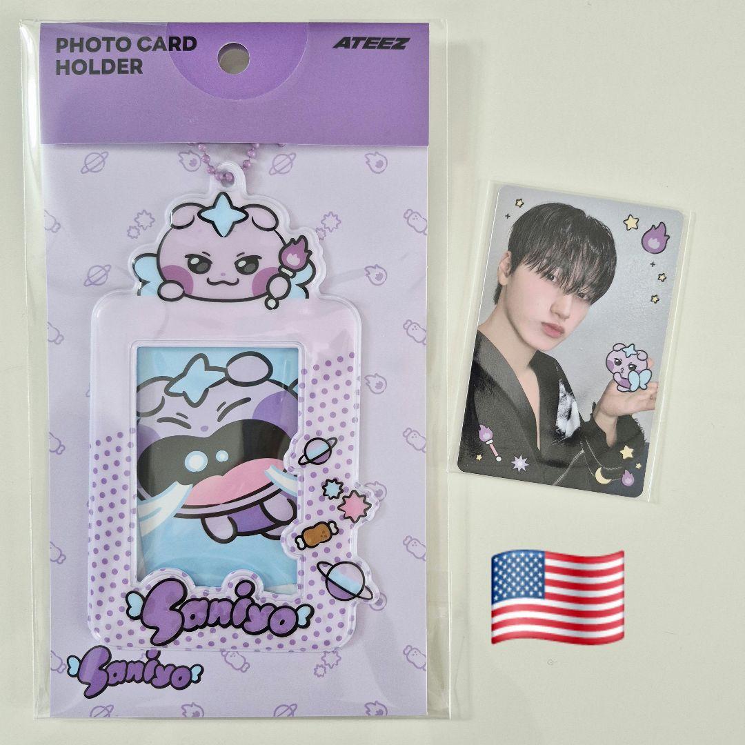 ATEEZ mighteez サン US アメリカ限定 トレカホルダー ATEEZ